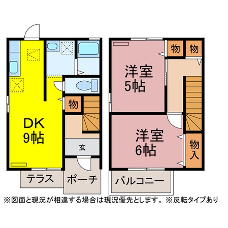 フローラ北浦の物件間取画像